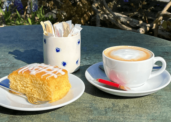Coffee and Cake at Cafe 46 Wickham Market 2