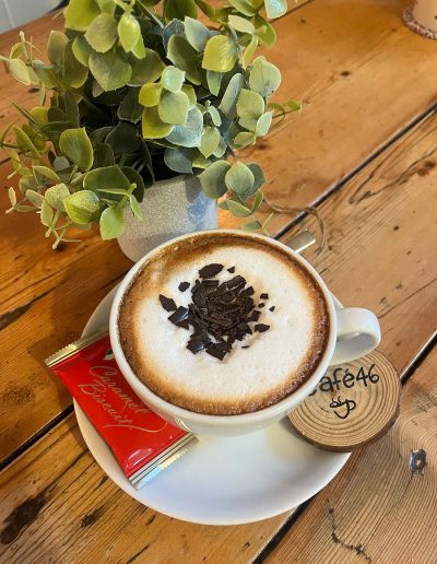 Café 46 Barista Coffee, Cappuccino, Latte, Mocha, Flat White, Americano