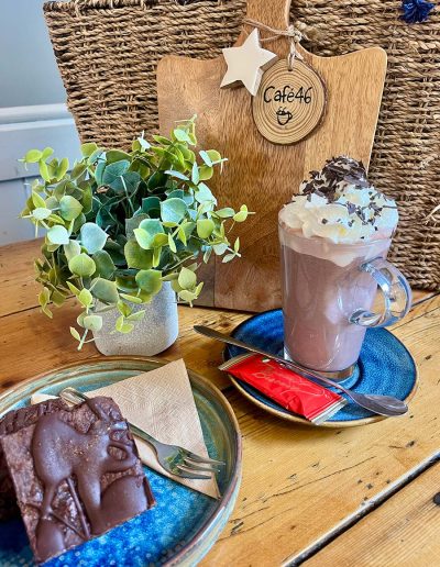 Hot Chocolate and Cake